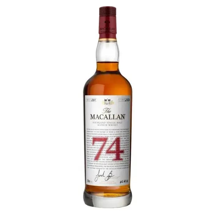 Macallan 74 Years Old The Red Collection