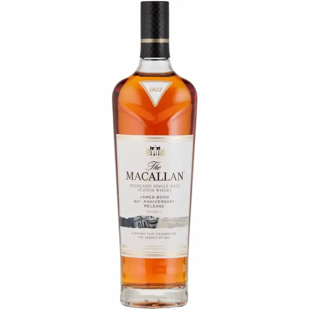 Macallan Decade VI James Bond 60Th Anniversary Release