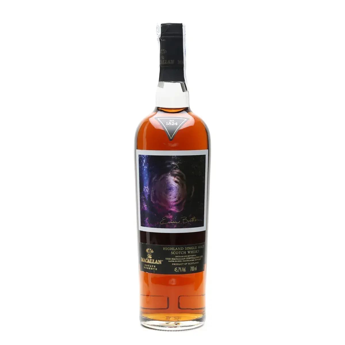Macallan Estate Reserve Ernie Button The 1824 Collection