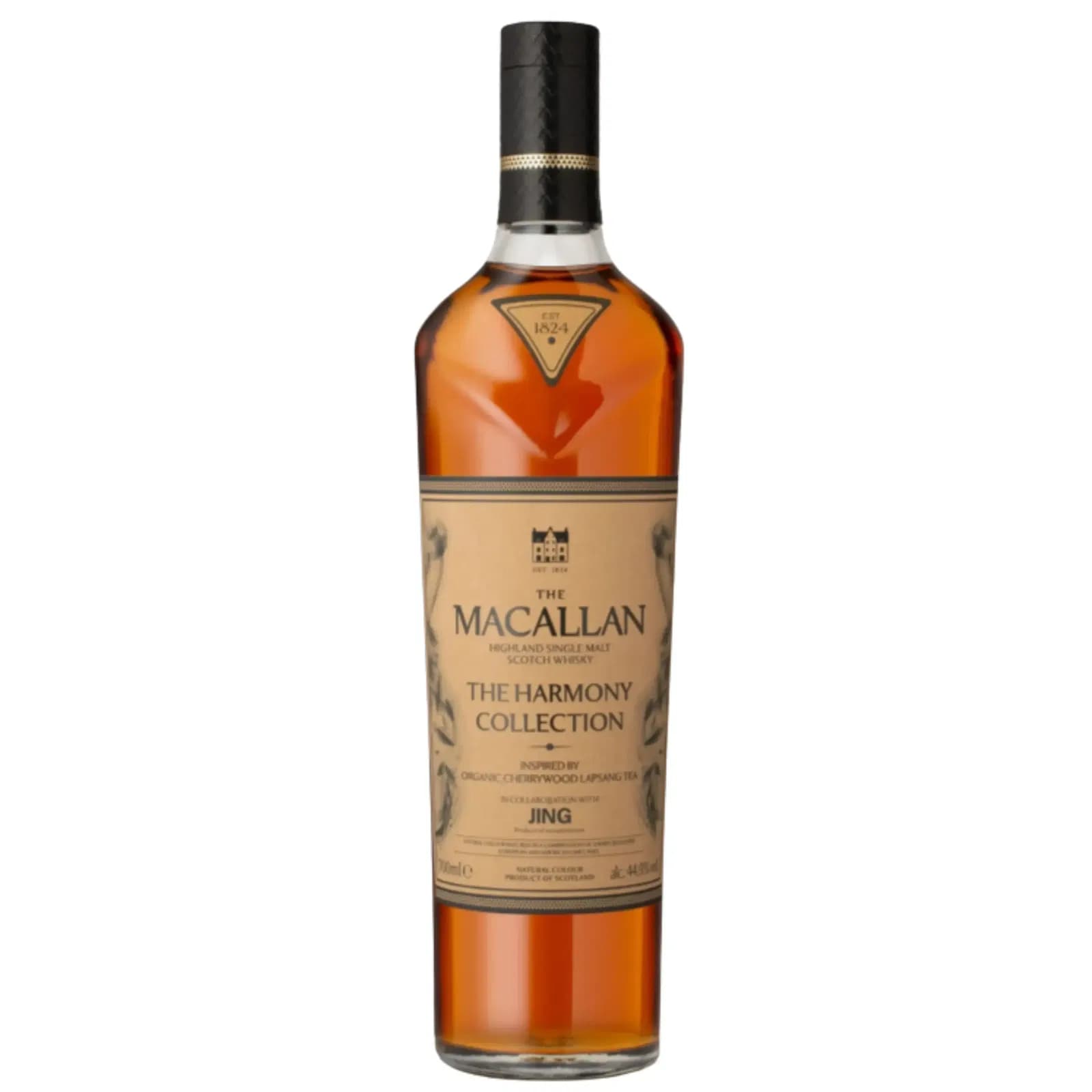 Macallan The Harmony Collection inspired by Organic Cherrywood Lapsang Tea in Collaboration with JING