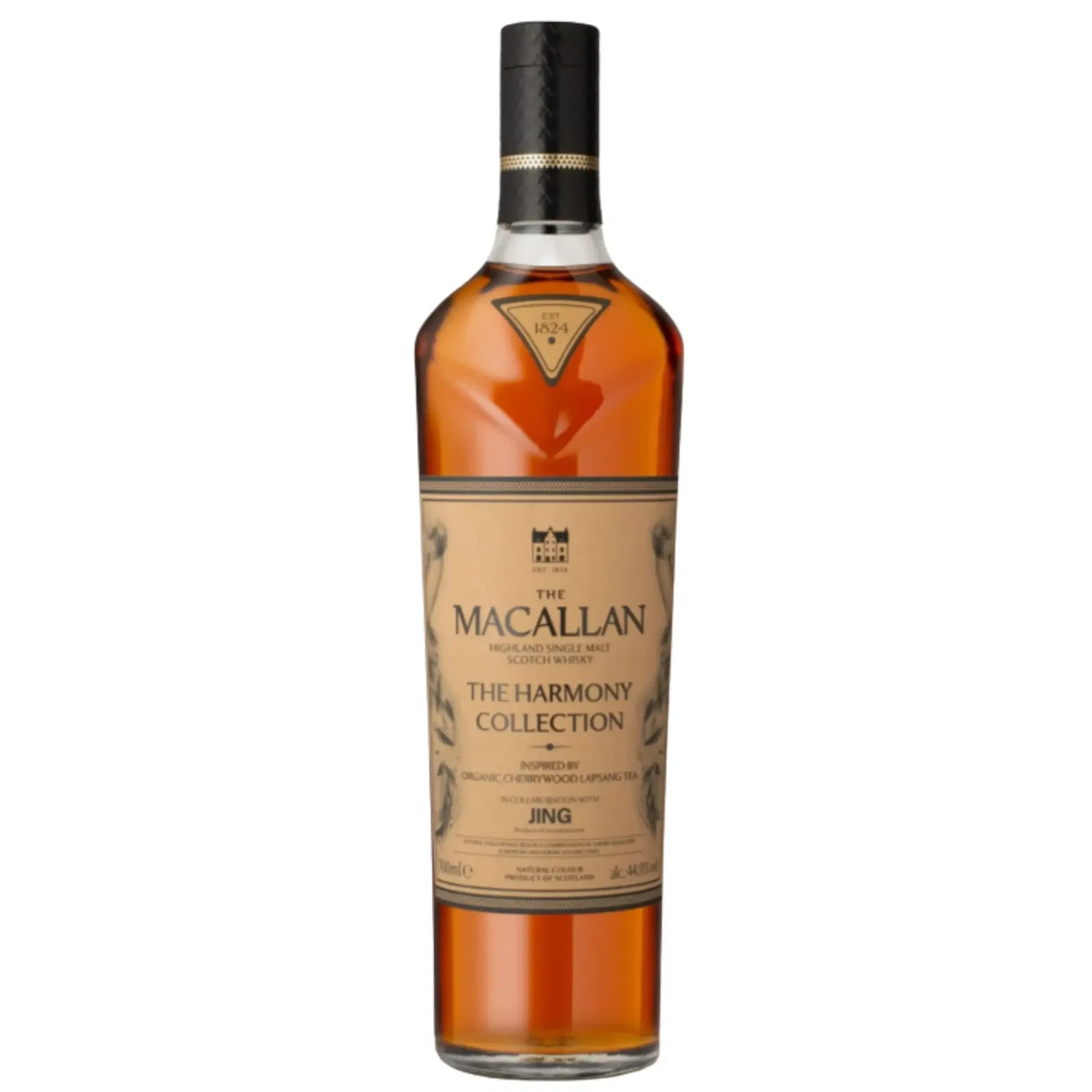 Macallan The Harmony Collection inspired by Organic Cherrywood Lapsang Tea in Collaboration with JING