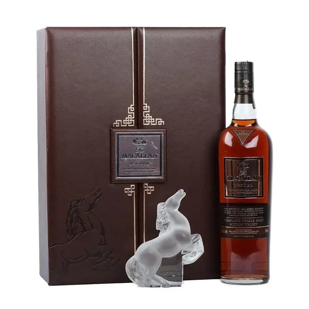 Macallan Oscuro Lalique Kazak Rearing Horse