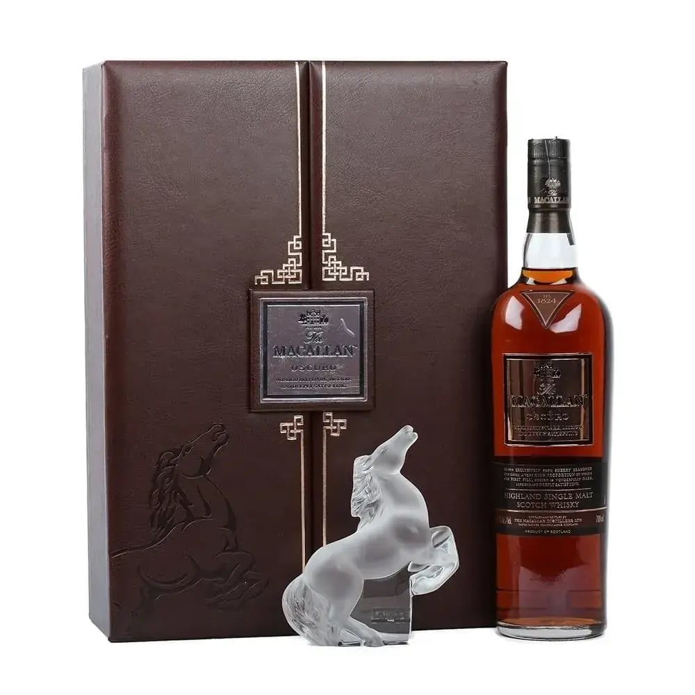 Macallan Oscuro Lalique Kazak Rearing Horse