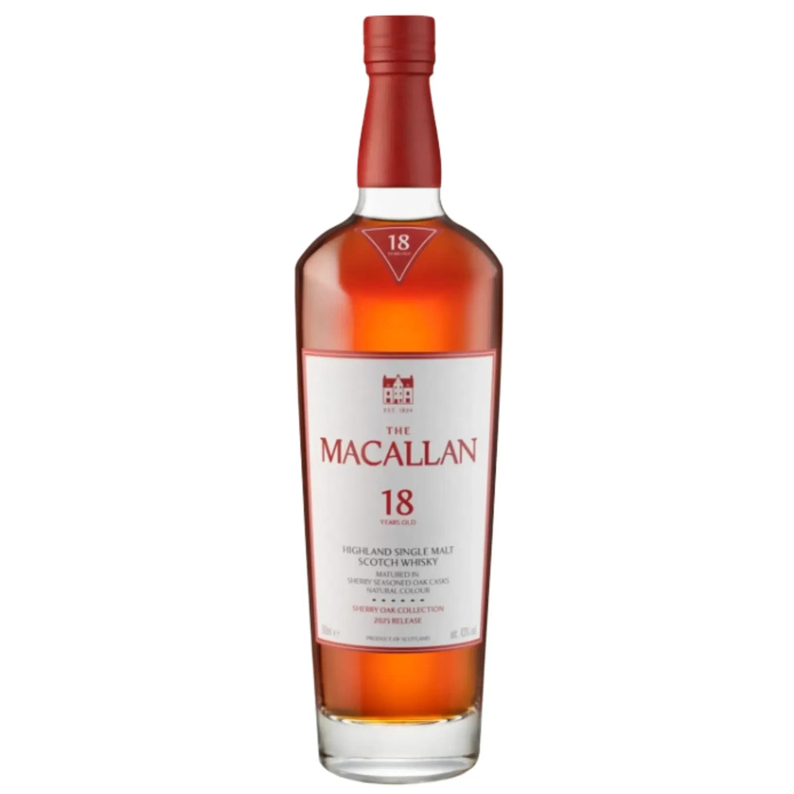 Macallan 18 Years Old Sherry Oak 2025 Release