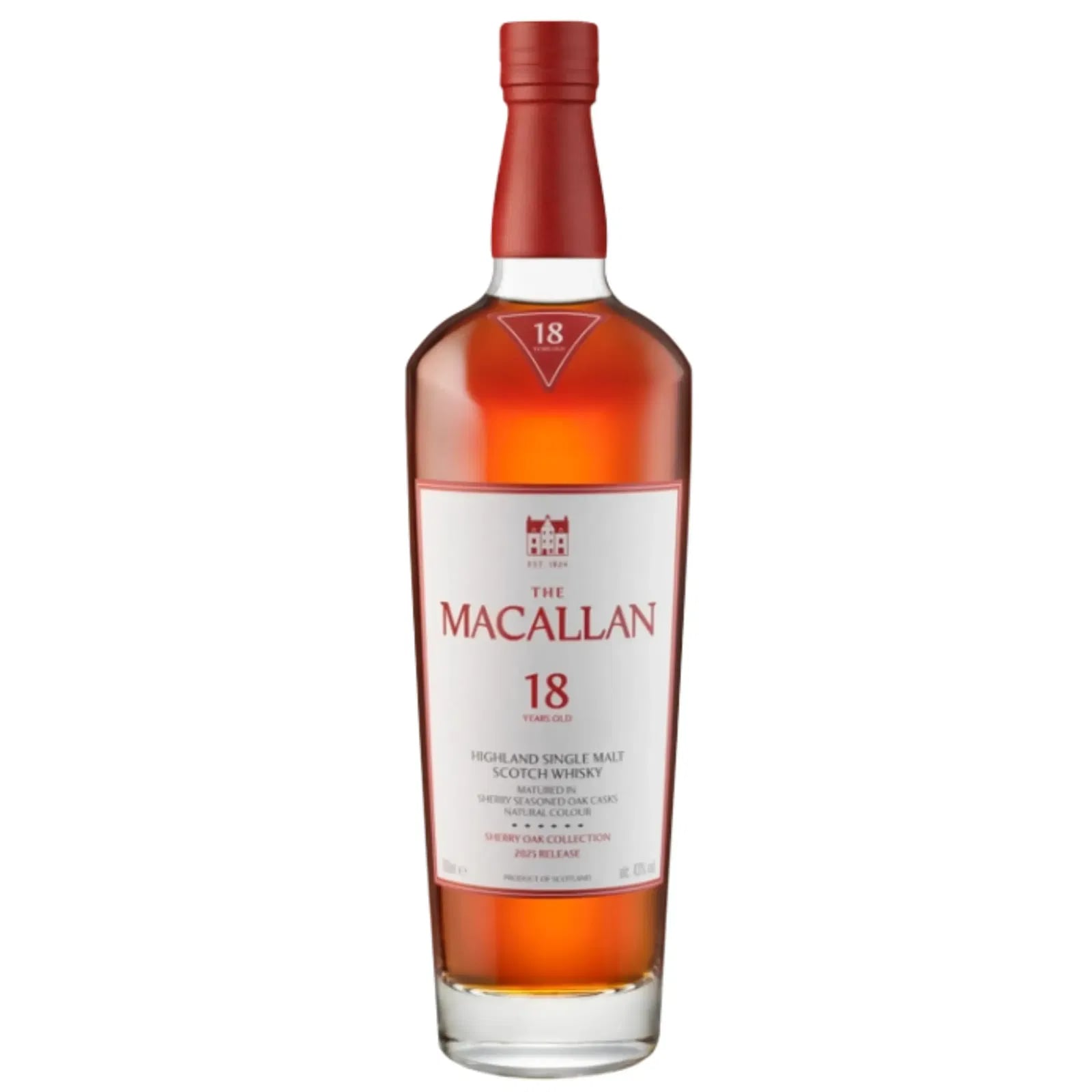 Macallan 18 Years Old Sherry Oak 2025 Release