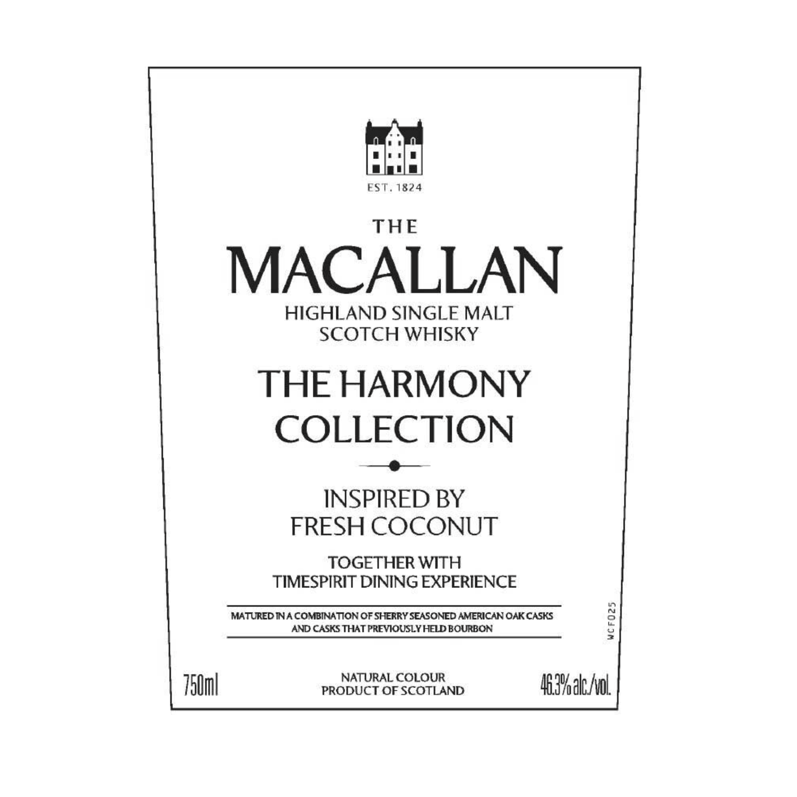 Macallan The Harmony Collection Inspired By Fresh Coconut