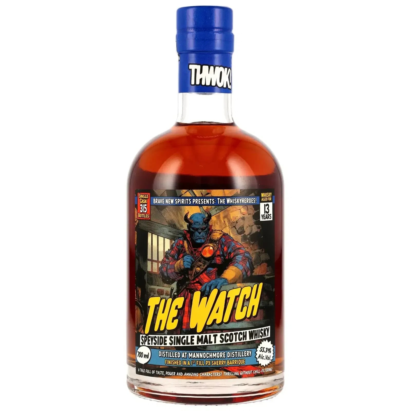 Mannochmore 13 Years Old The WhiskyHeroes The Watch Brave New Spirits