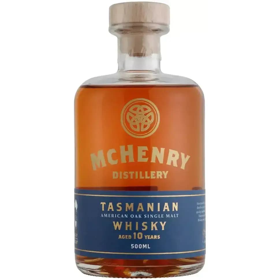 McHenry 10 Years Old Tasmanian Single Malt Whisky