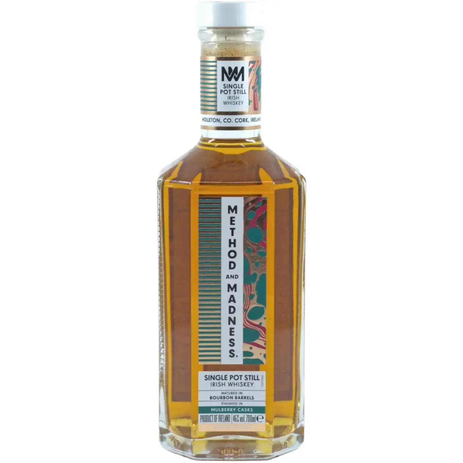 Method And Madness Single Pot Still Irish Whiskey Finish In Mulberry Wood