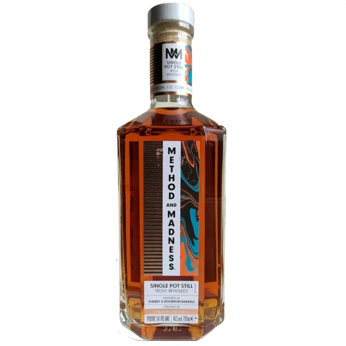 Method And Madness Single Pot Still Irish Whiskey Finished In French Chestnut Batch 1