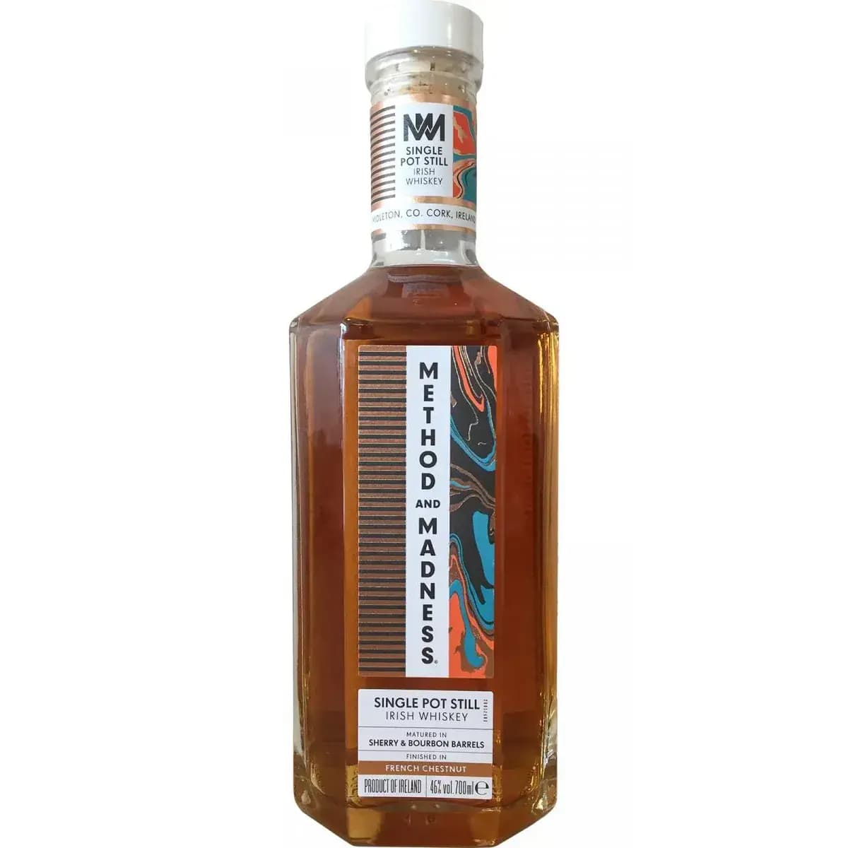 Method And Madness Single Pot Still Irish Whiskey Finished In French Chestnut Batch 2