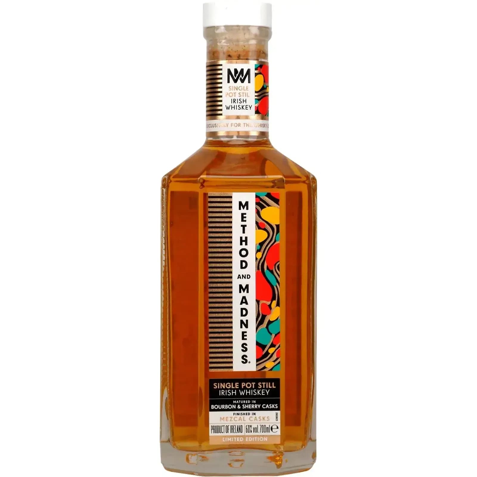Method And Madness Single Pot Still Irish Whiskey Mezcal Finish