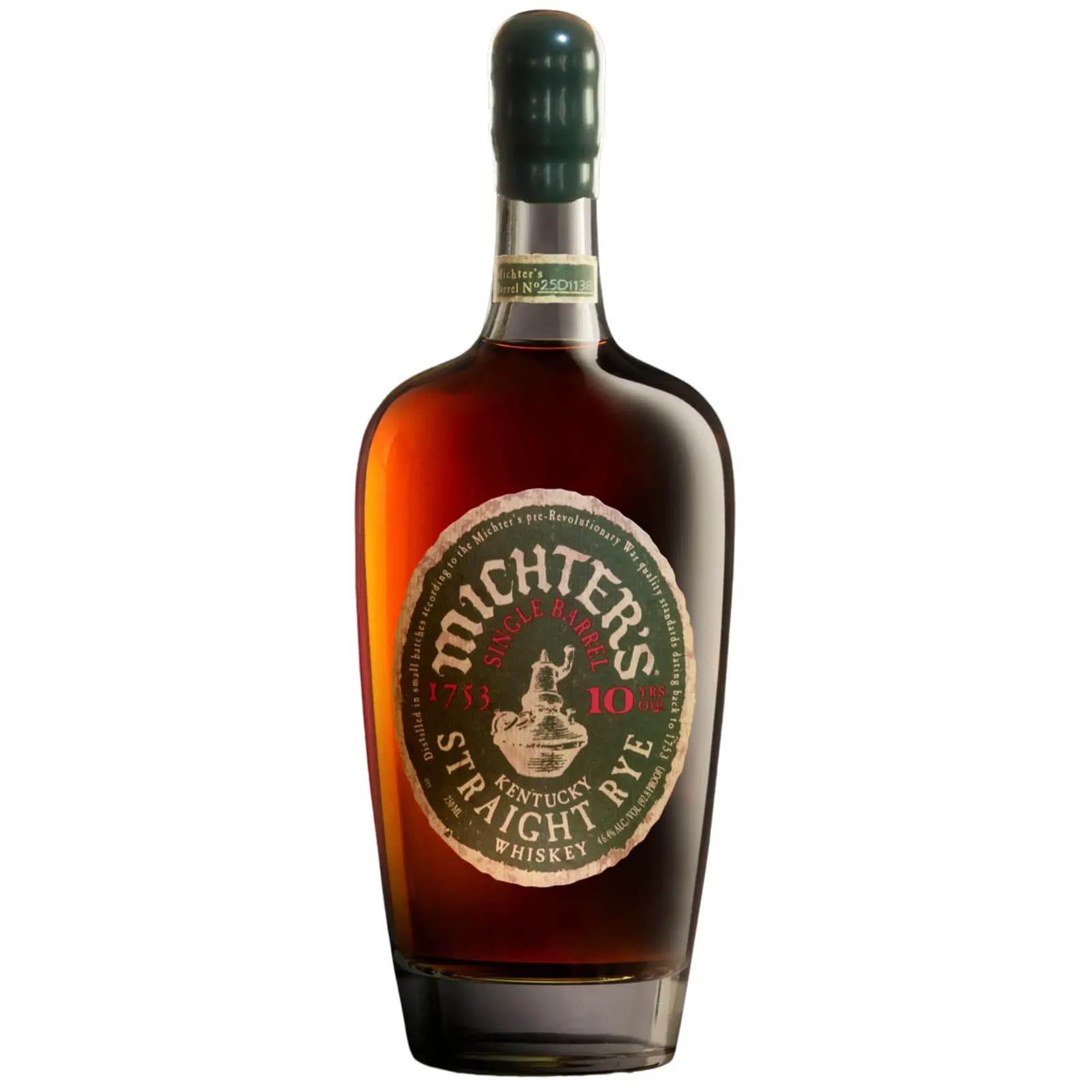 Michter's 10 Years Old Single Barrel Straight Rye 2025