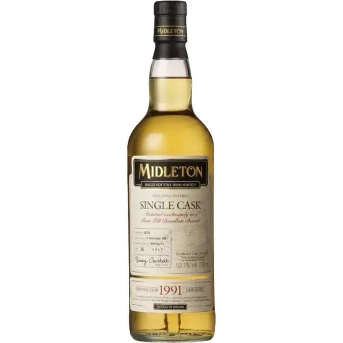 Midleton 1991 Single Cask Exclusive To Irish Whiskey Collection Cask Nr.48709