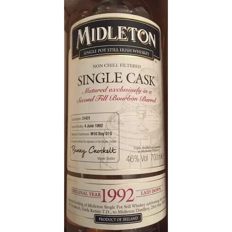 Midleton 1992 Single Cask Nr.31431