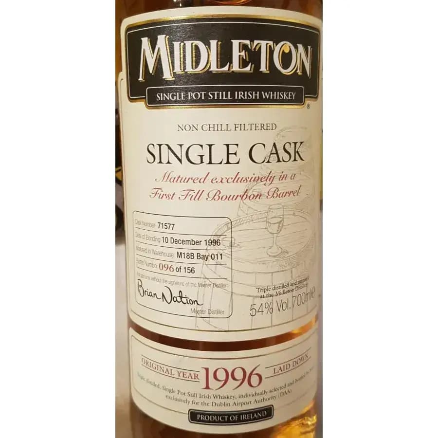 Midleton 1996 Single Cask Nr.71577