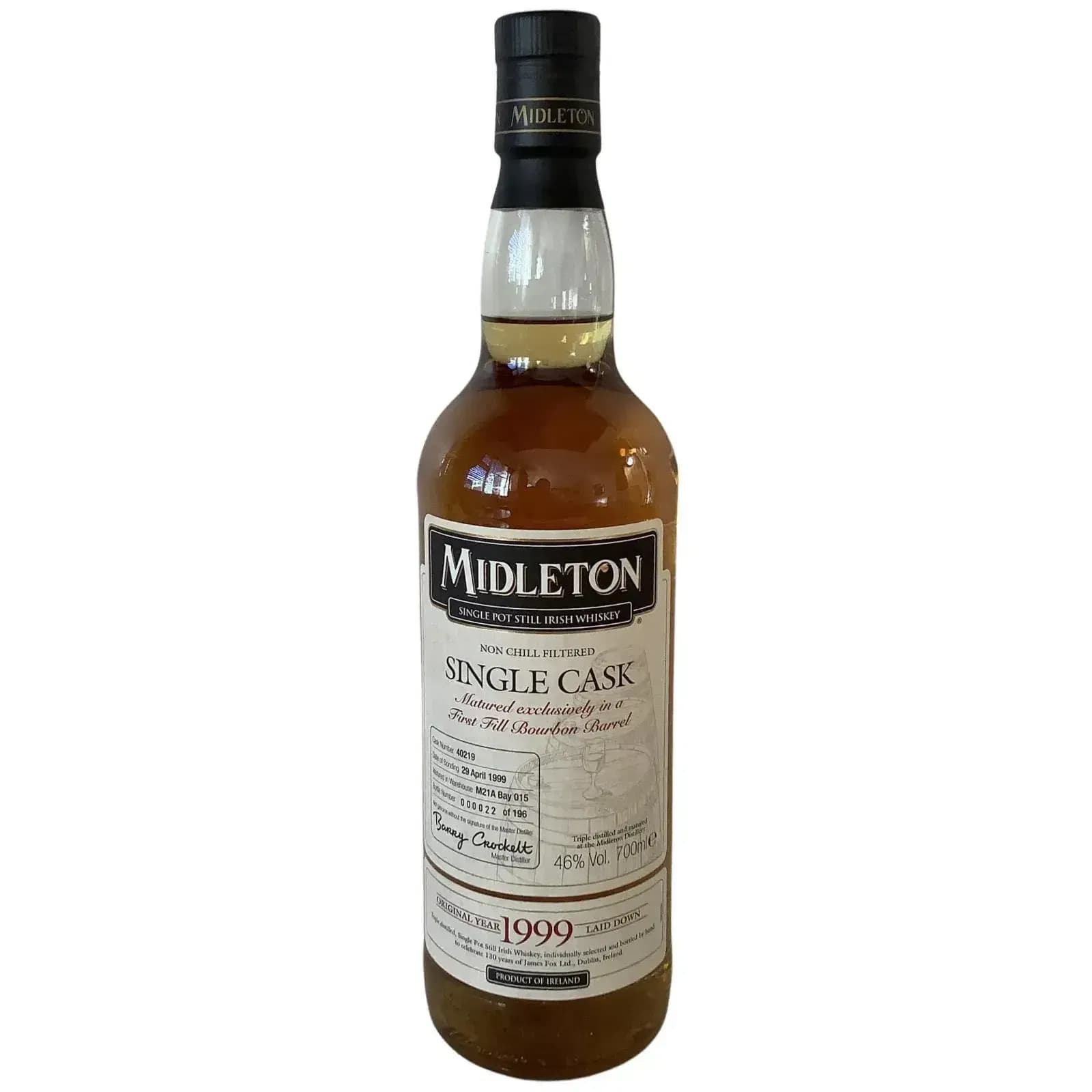 Midleton 1999 Single Cask Nr.40219