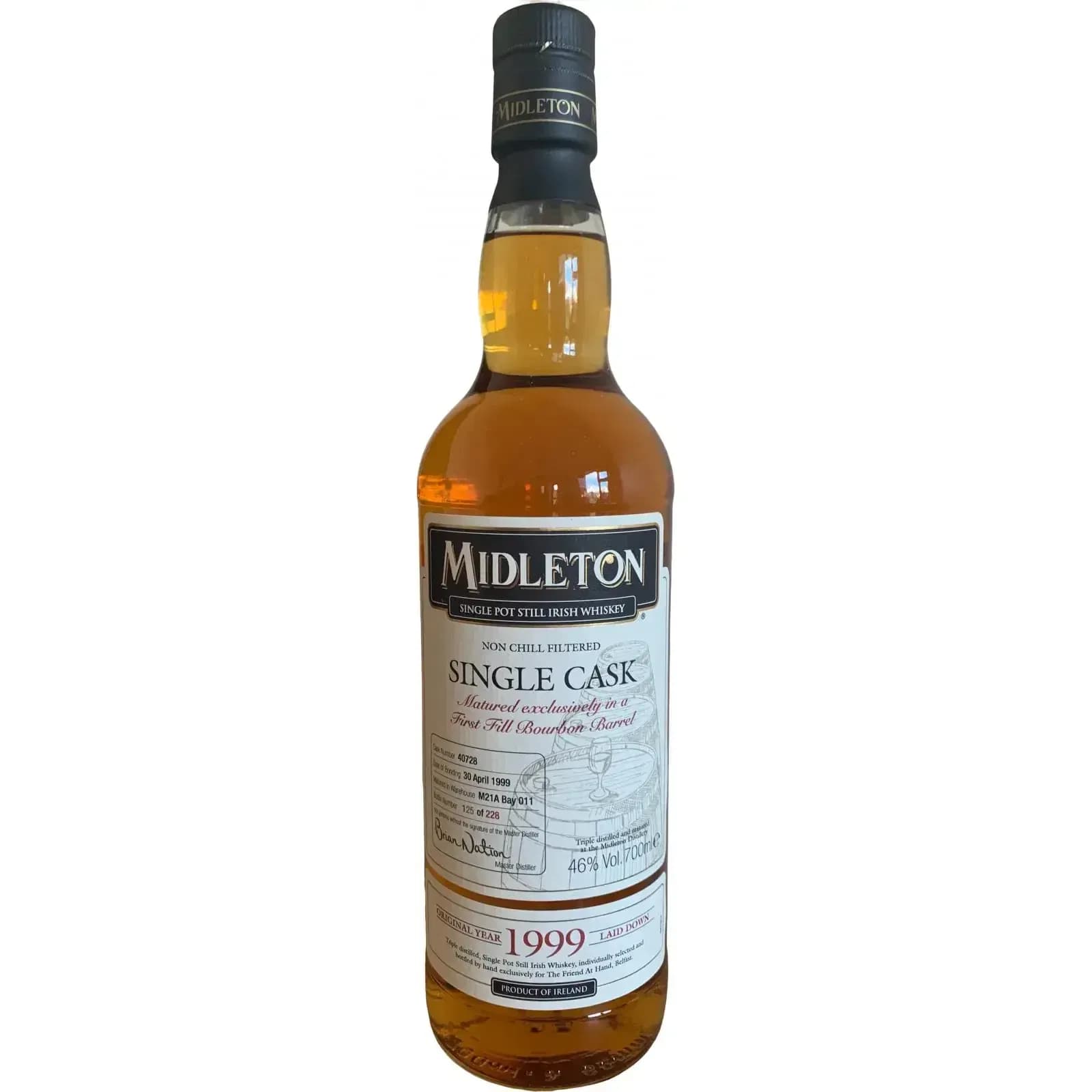 Midleton 1999 Single Cask Nr.40728