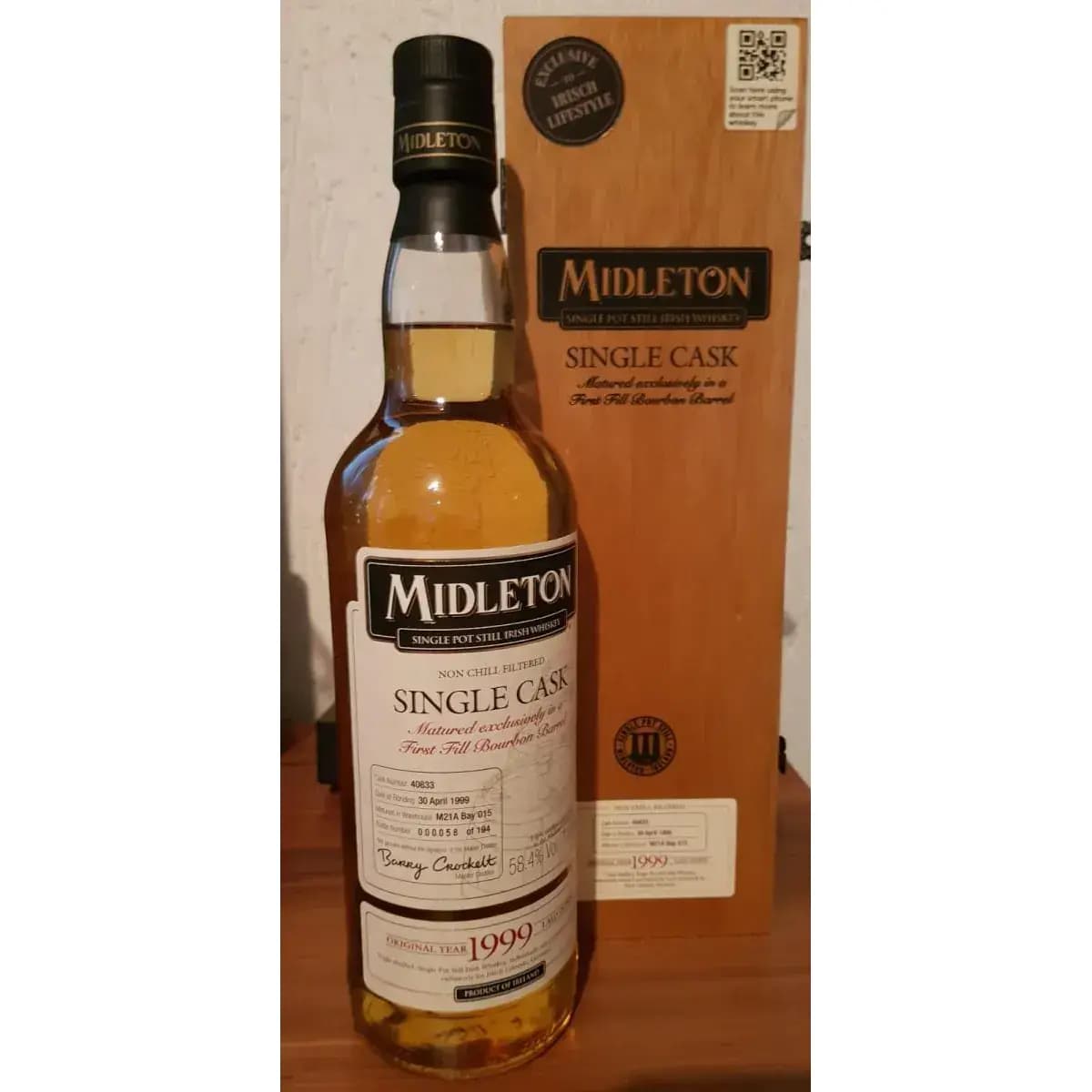 Midleton 1999 Single Cask Nr.40833