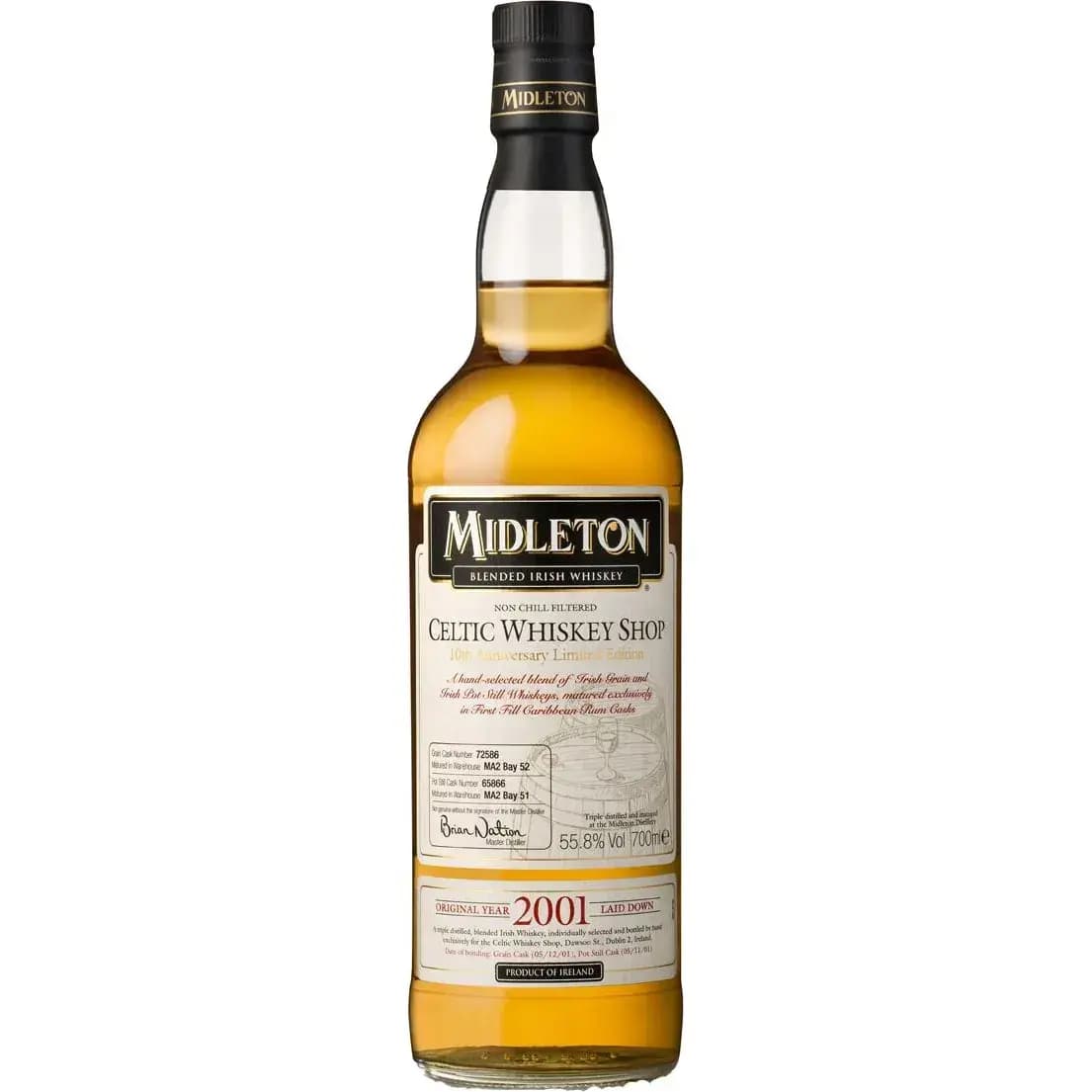 Midleton 2001 Cask Nr.72586, 65866 12 Years Old