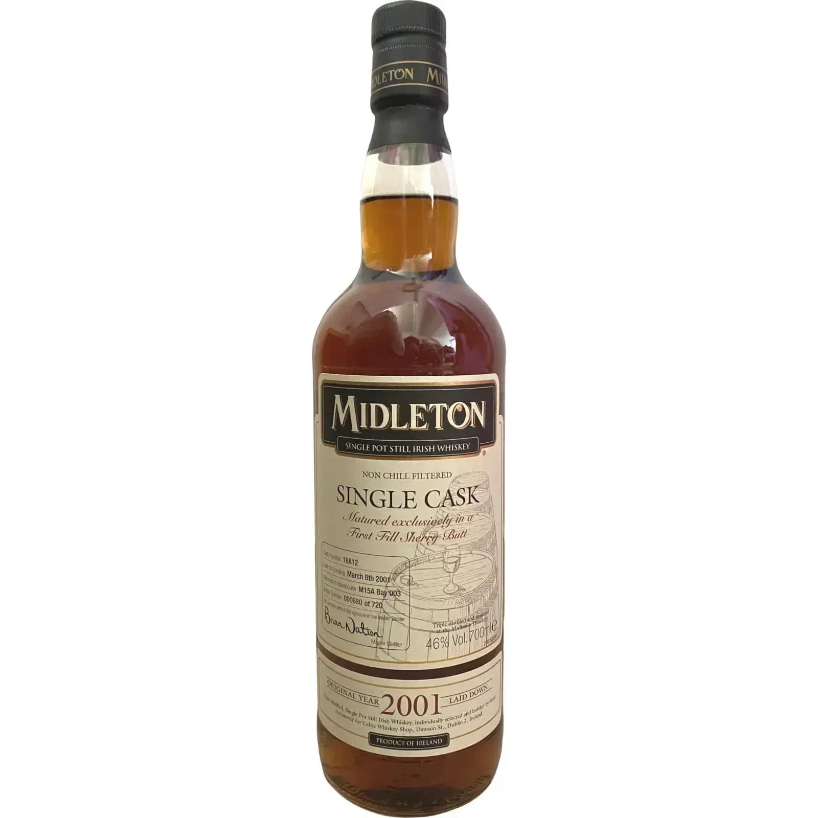 Midleton 2001 Single Cask Nr.18812