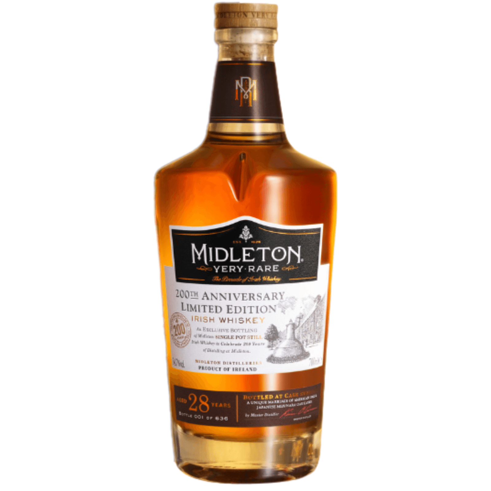 Midleton 28 Years Old Very Rare 200th Anniversary Edition