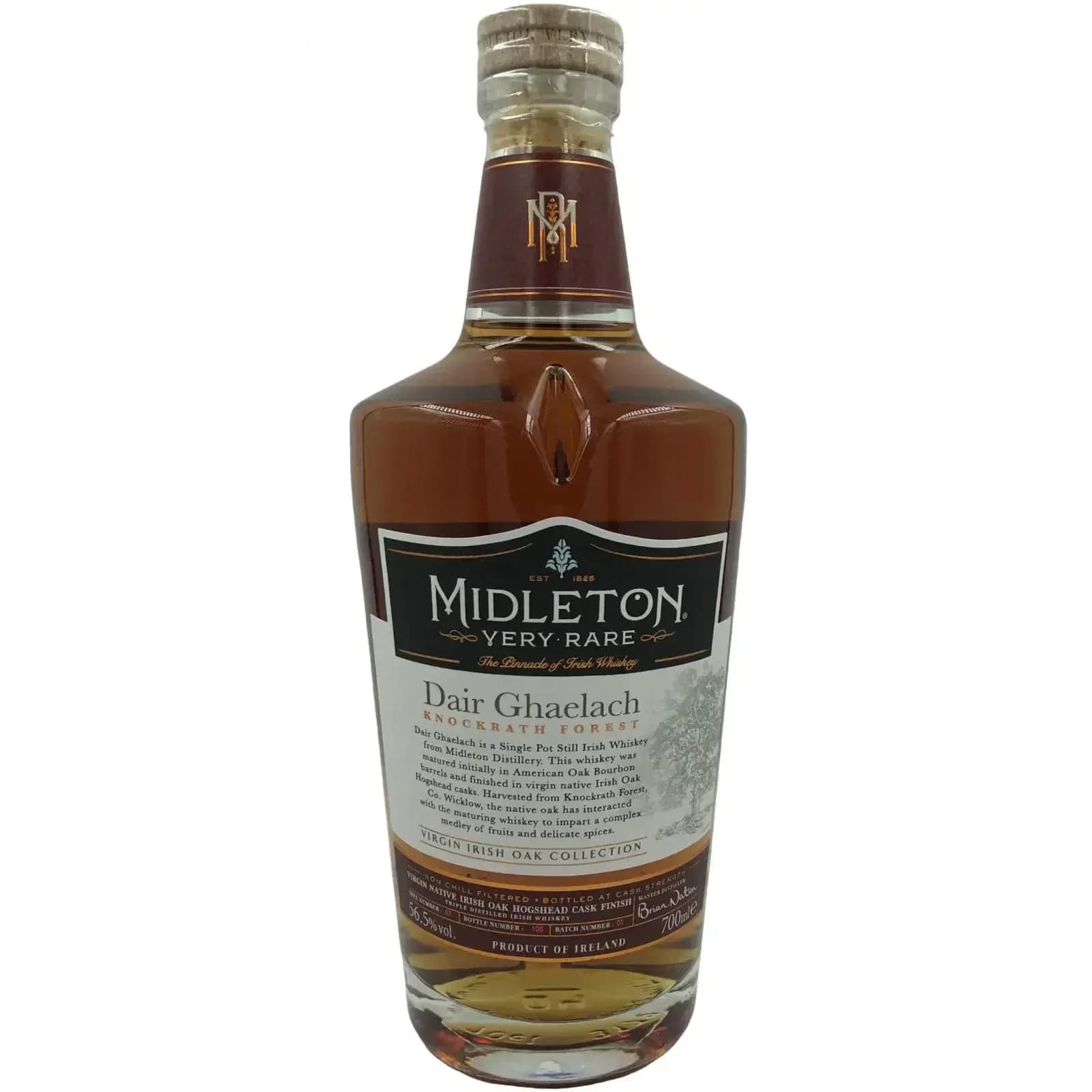 Midleton Dair Ghaelach Knockrath Forest Tree 7 Virgin Irish Oak Collection Batch 1