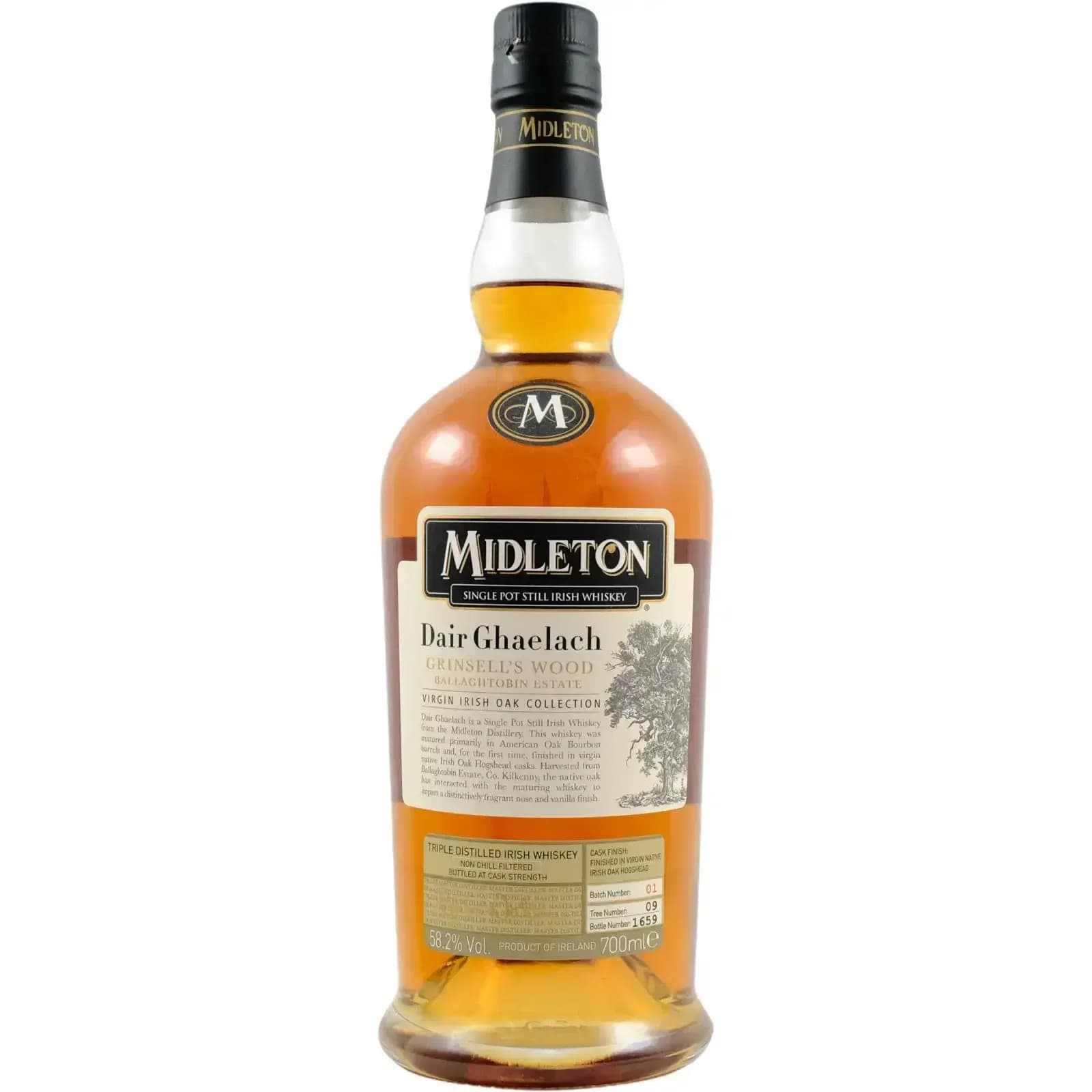 Midleton Dair Ghaelach Knockrath Forest Tree 9 Virgin Irish Oak Collection Batch 1
