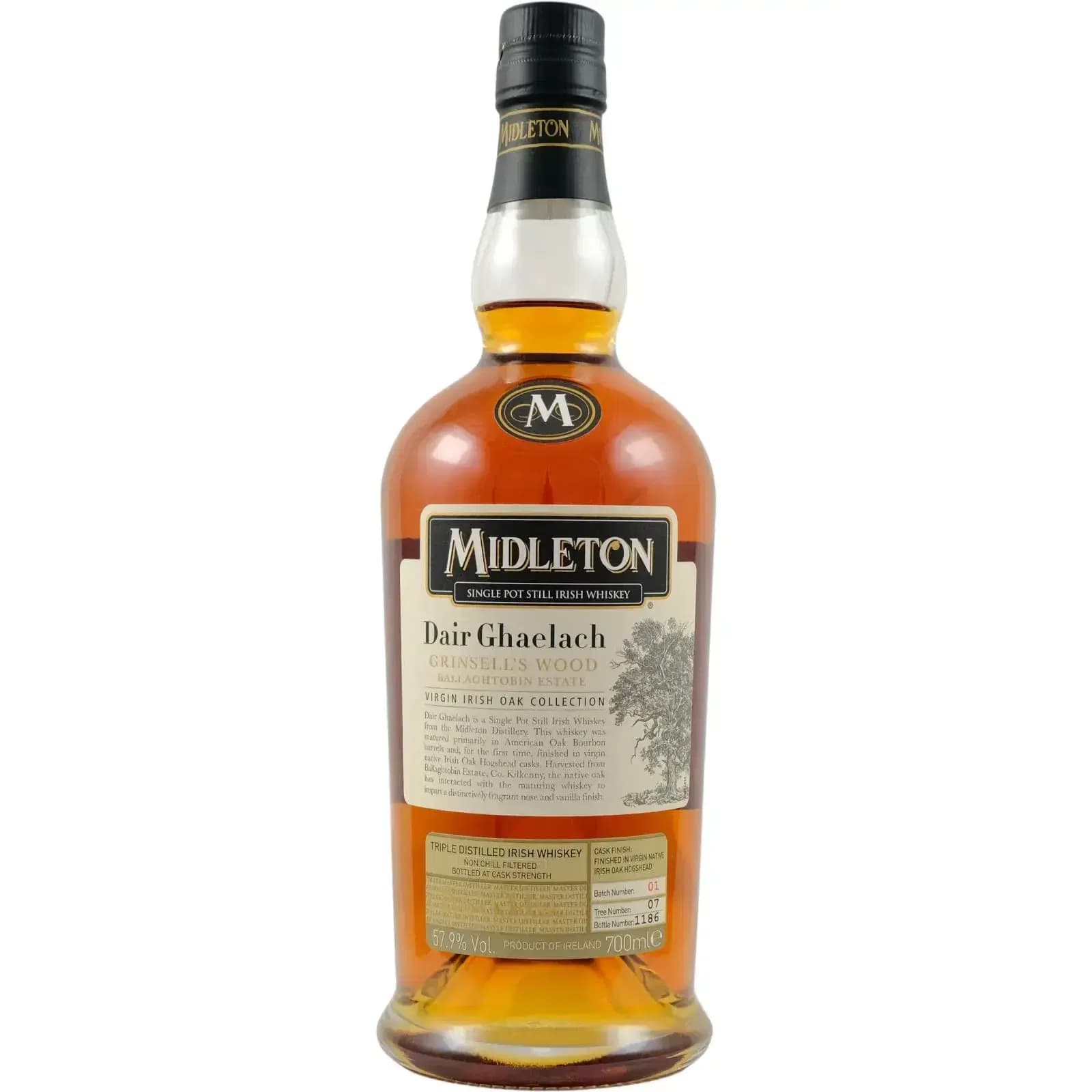 Midleton Dair Ghaelach Tree 7 Virgin Irish Oak Collection