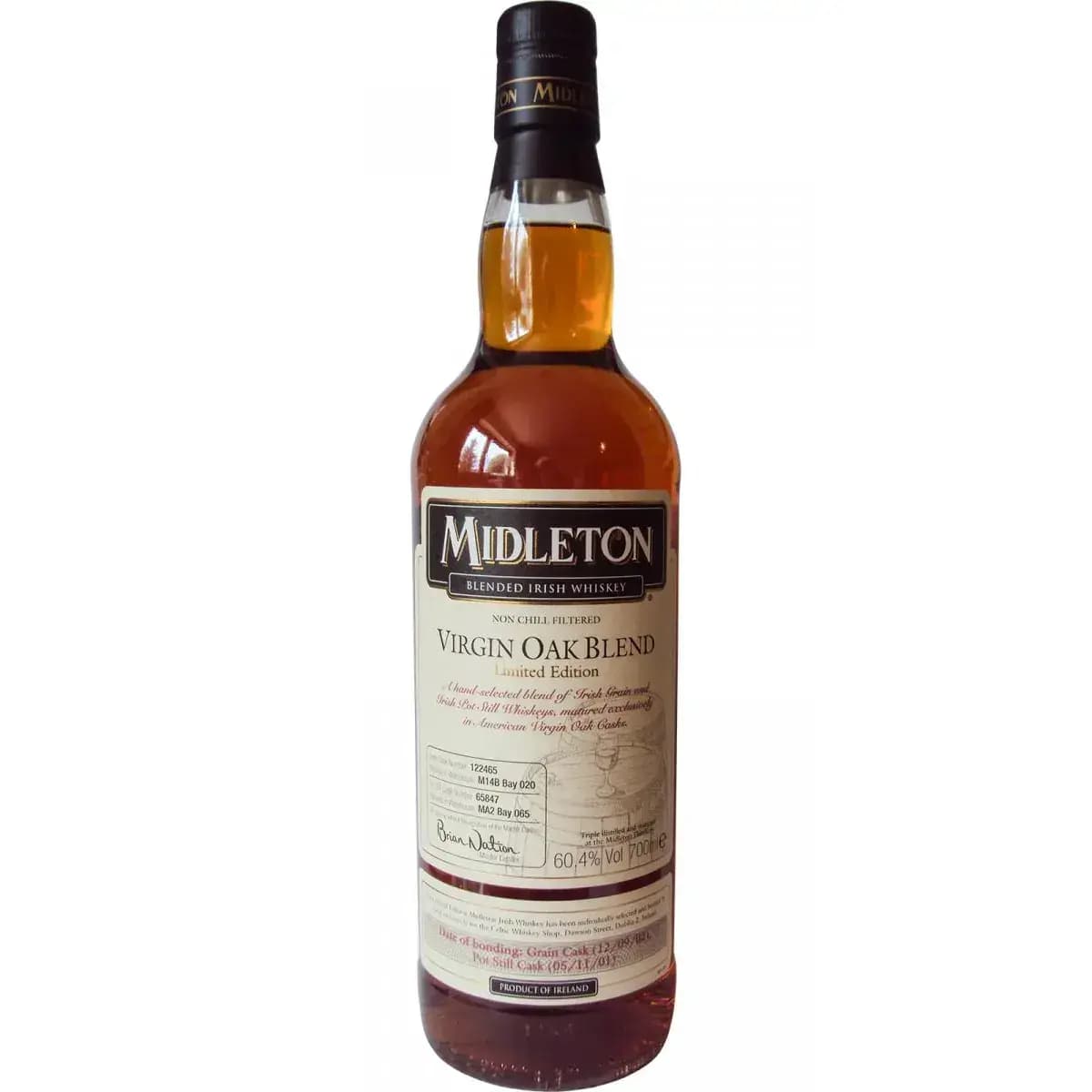 Midleton Virgin Oak Blend Limited Edition Cask Nr.122465/65847