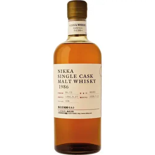 Miyagikyo 21 Years Old 1986 Single Cask Warehouse #23 Cask Nr.80283