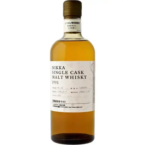 Nikka Yoichi 18 Years Old 1991 Single Cask Warehouse #15 Cask Nr.129374
