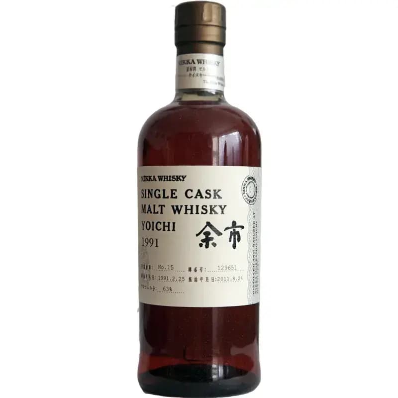 Nikka Yoichi 20 Years Old 1991 Single Cask Warehouse #15 Cask Nr.129651