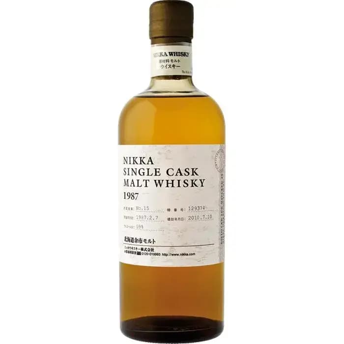 Nikka Yoichi 23 Years Old 1987 Single Cask Warehouse #15 Cask Nr.129374