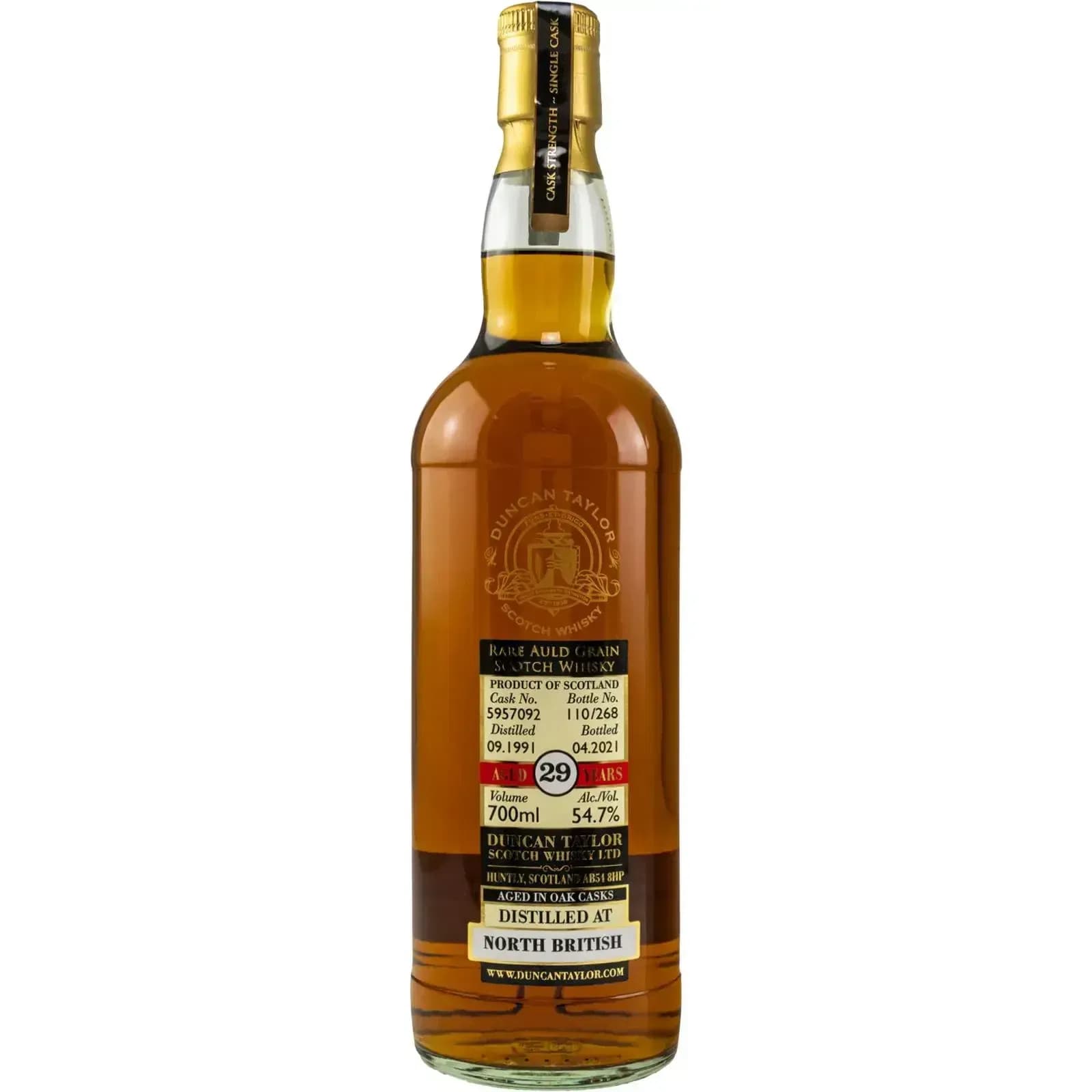 North British 29 Years Old 1991 Rare Auld Grain Duncan Taylor 5957092