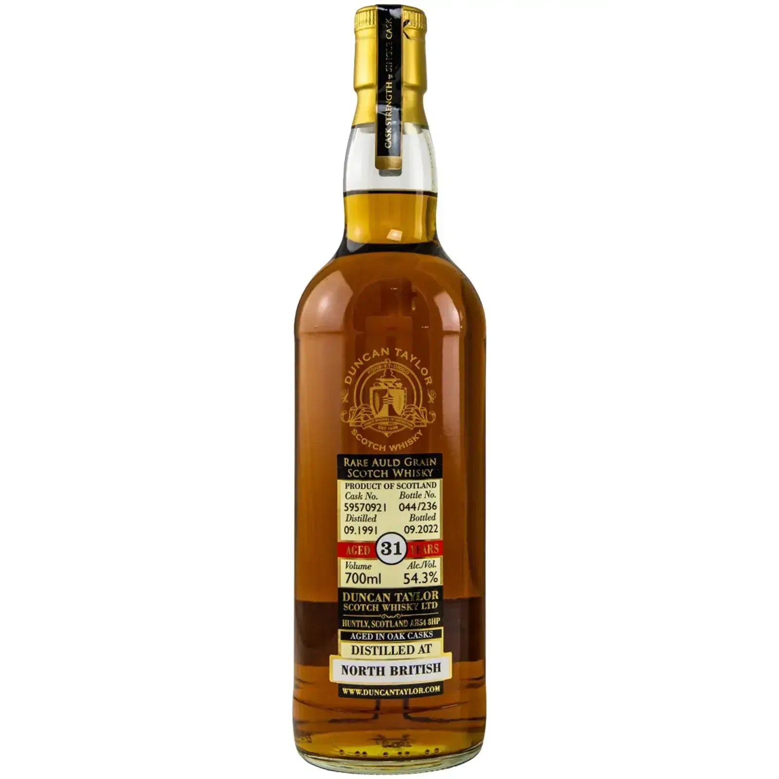 North British 31 Years Old 1991 Rare Auld Duncan Taylor 59570921