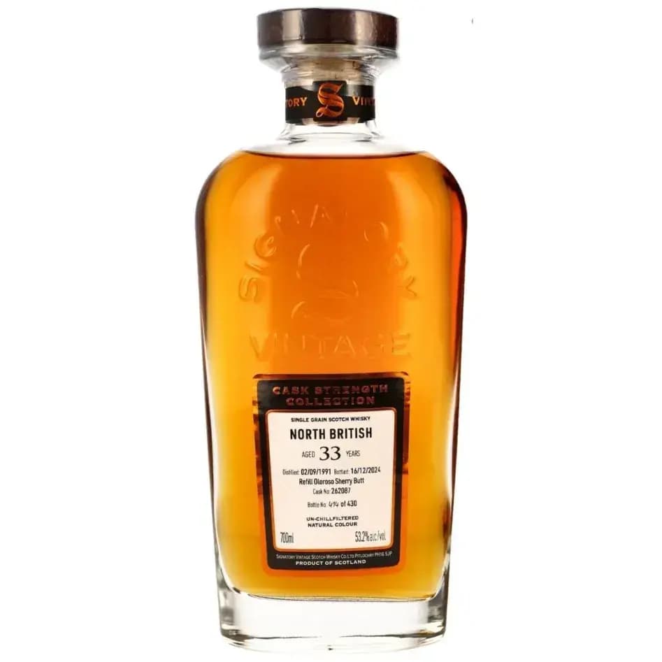 North British 33 Years Cask Strength Collection- Old Signatory Vintage
