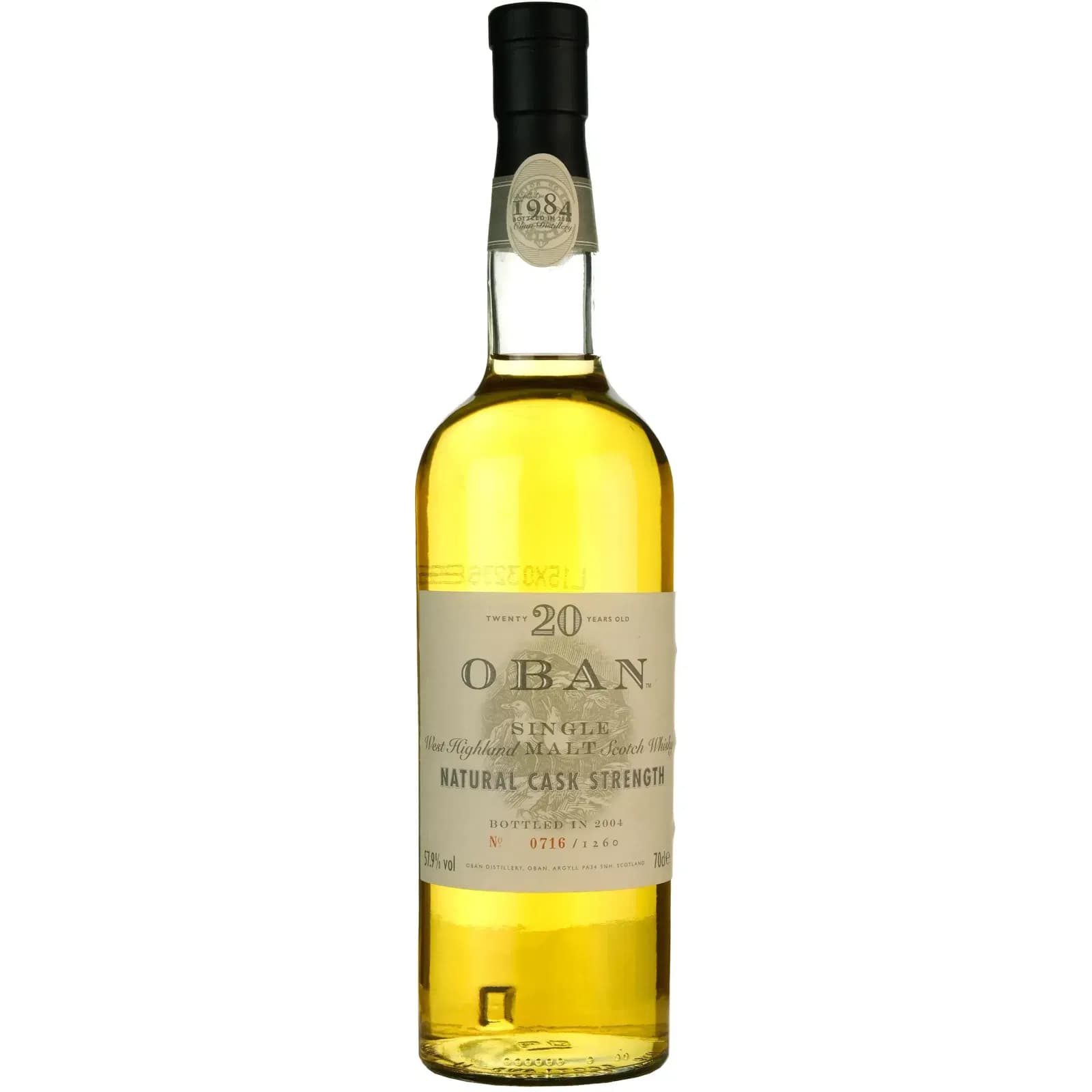 Oban 20 Years Old 1984 Diageo Special Release 2004
