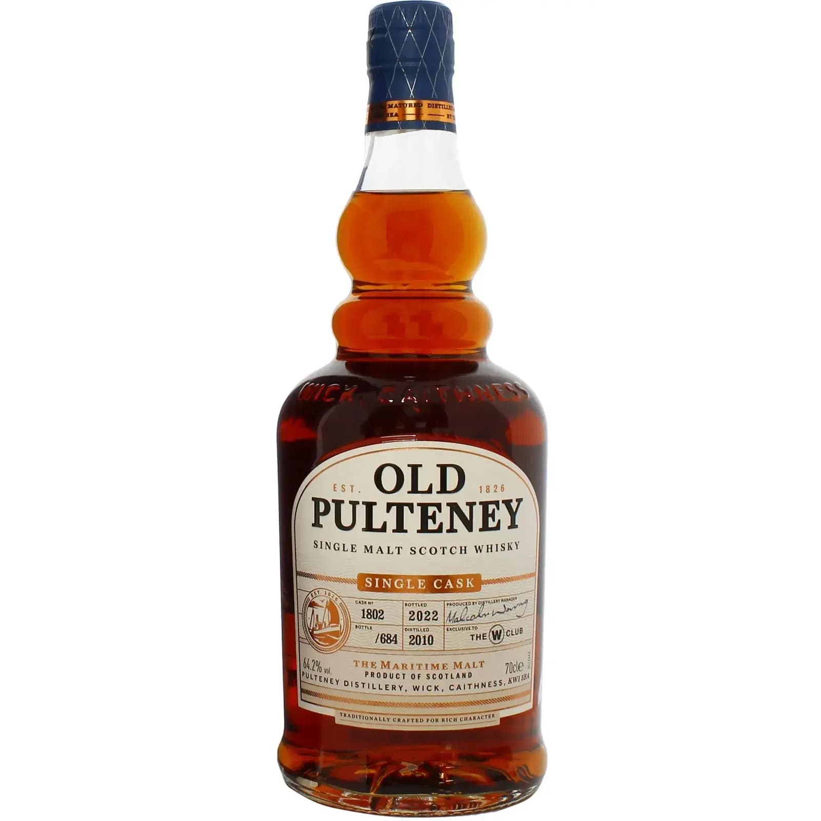 Old Pulteney 2010 Single Cask Nr.1802