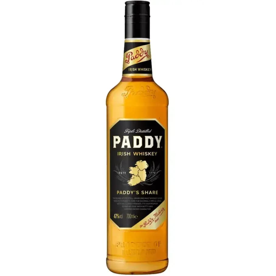 Paddy Paddys Share Triple Distilled