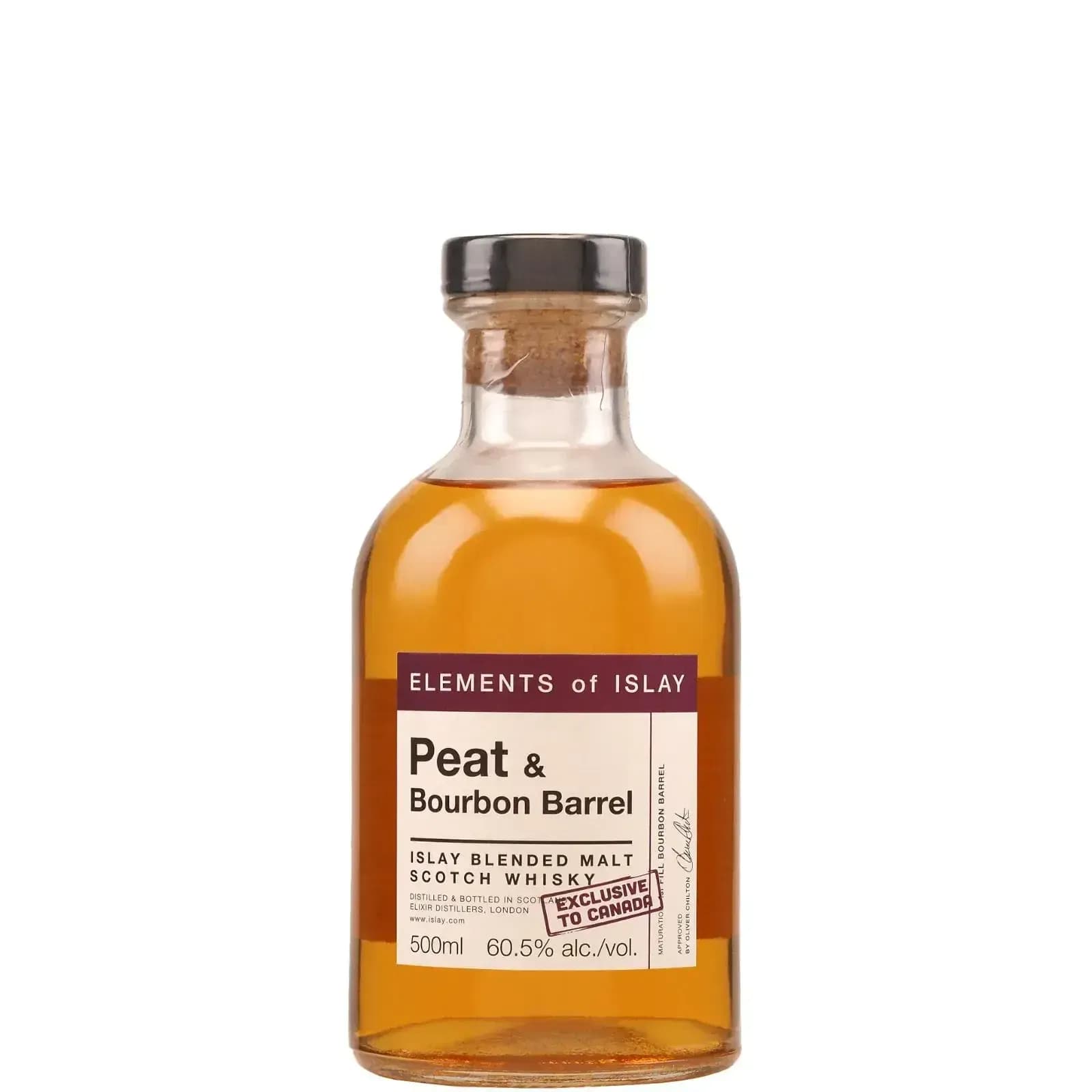 Peat Bourbon Barrel Islay Blended Malt Whisky Elements of Islay