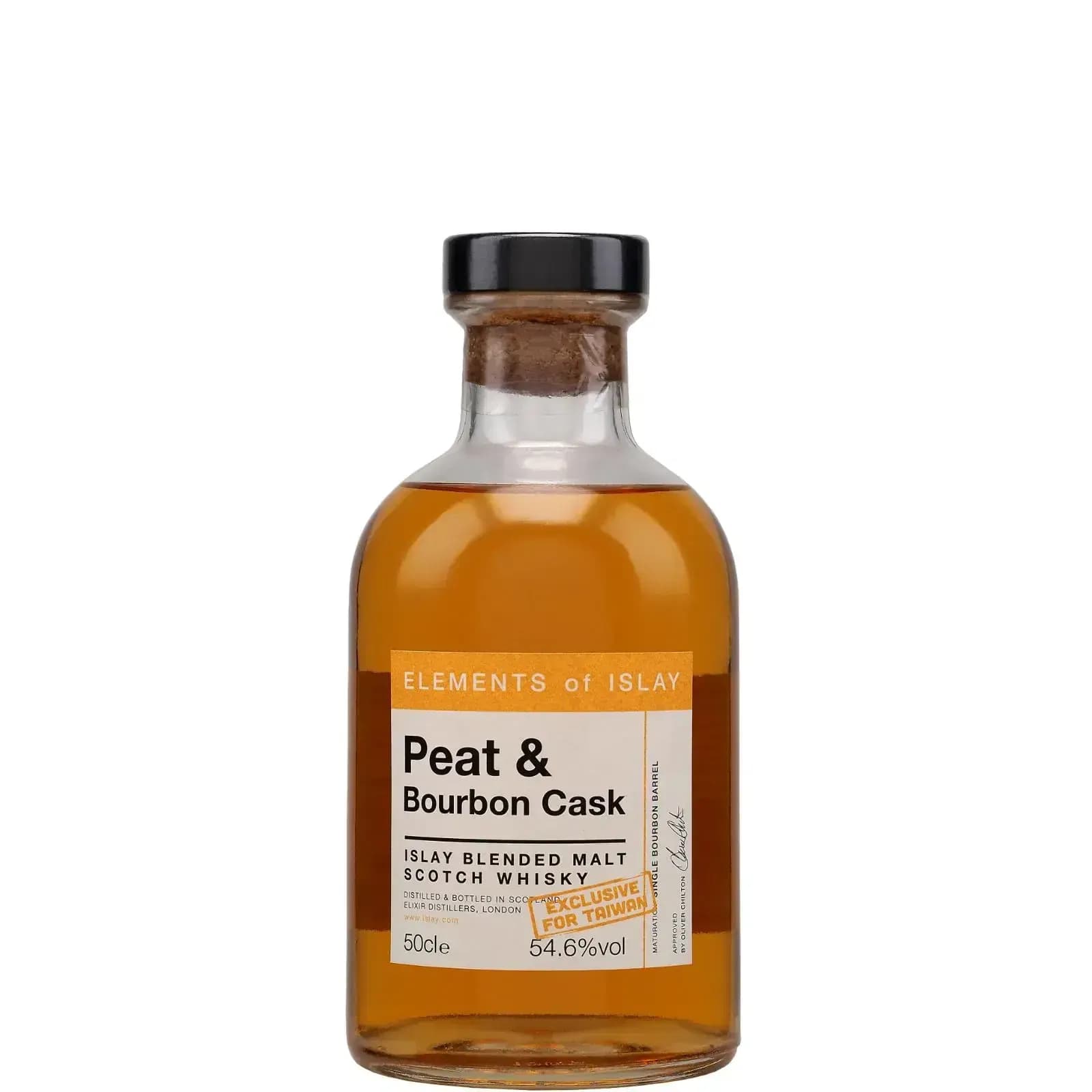 Peat Bourbon Cask Islay Blended Malt Whisky Elements of Islay