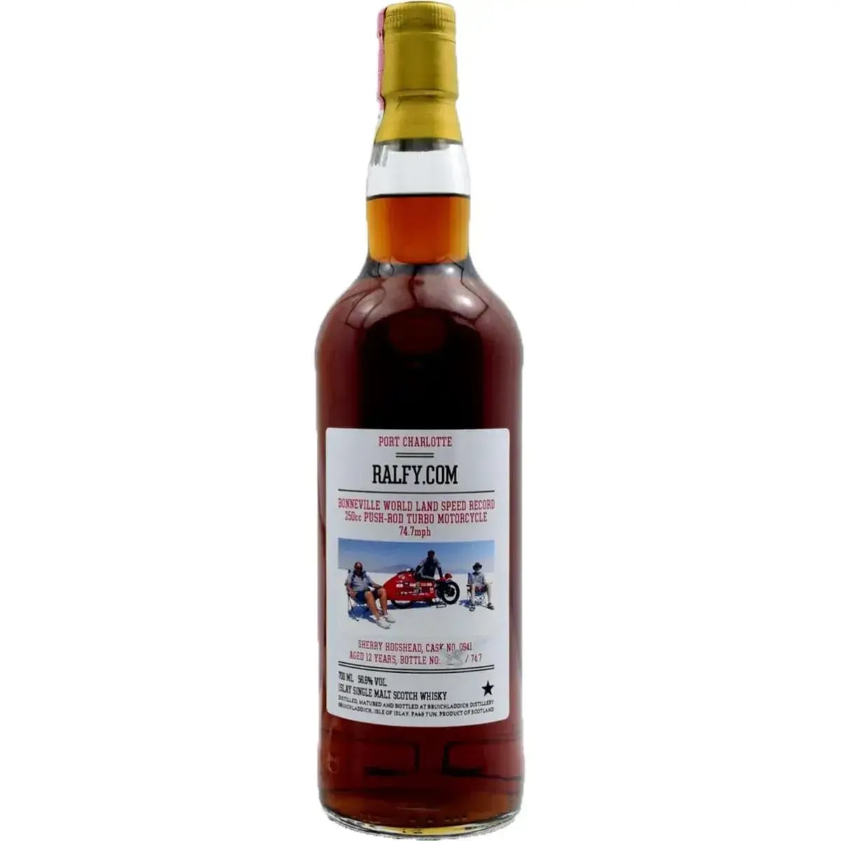 Port Charlotte 12 Years Old Ralfy.Com Cask Nr.0941