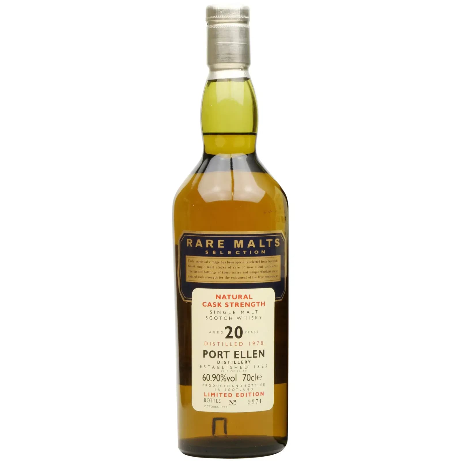 Port Ellen 20 Years Old 1978 Rare Malts Selection