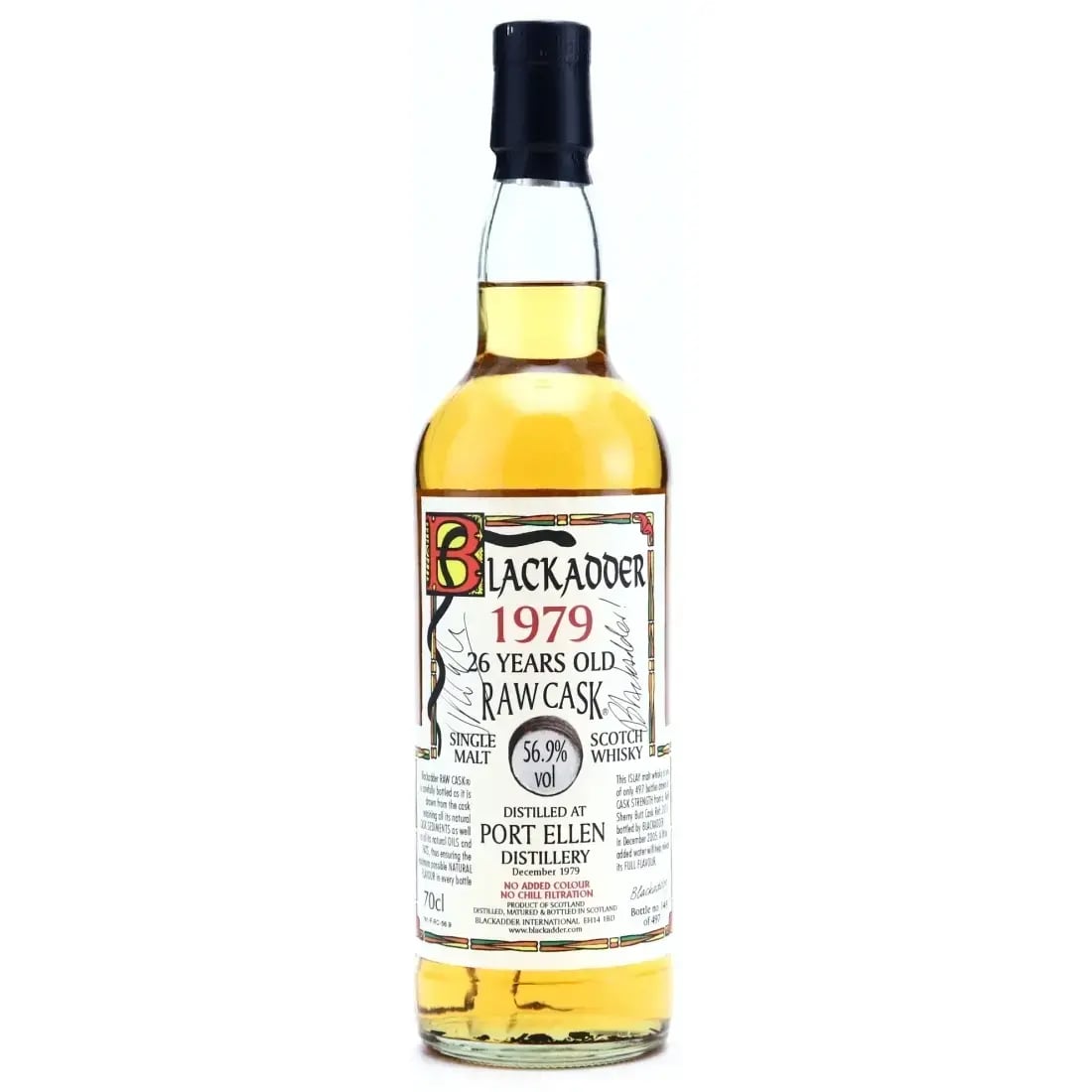 Port Ellen 26 Years Old 1979 Blackadder Raw Cask