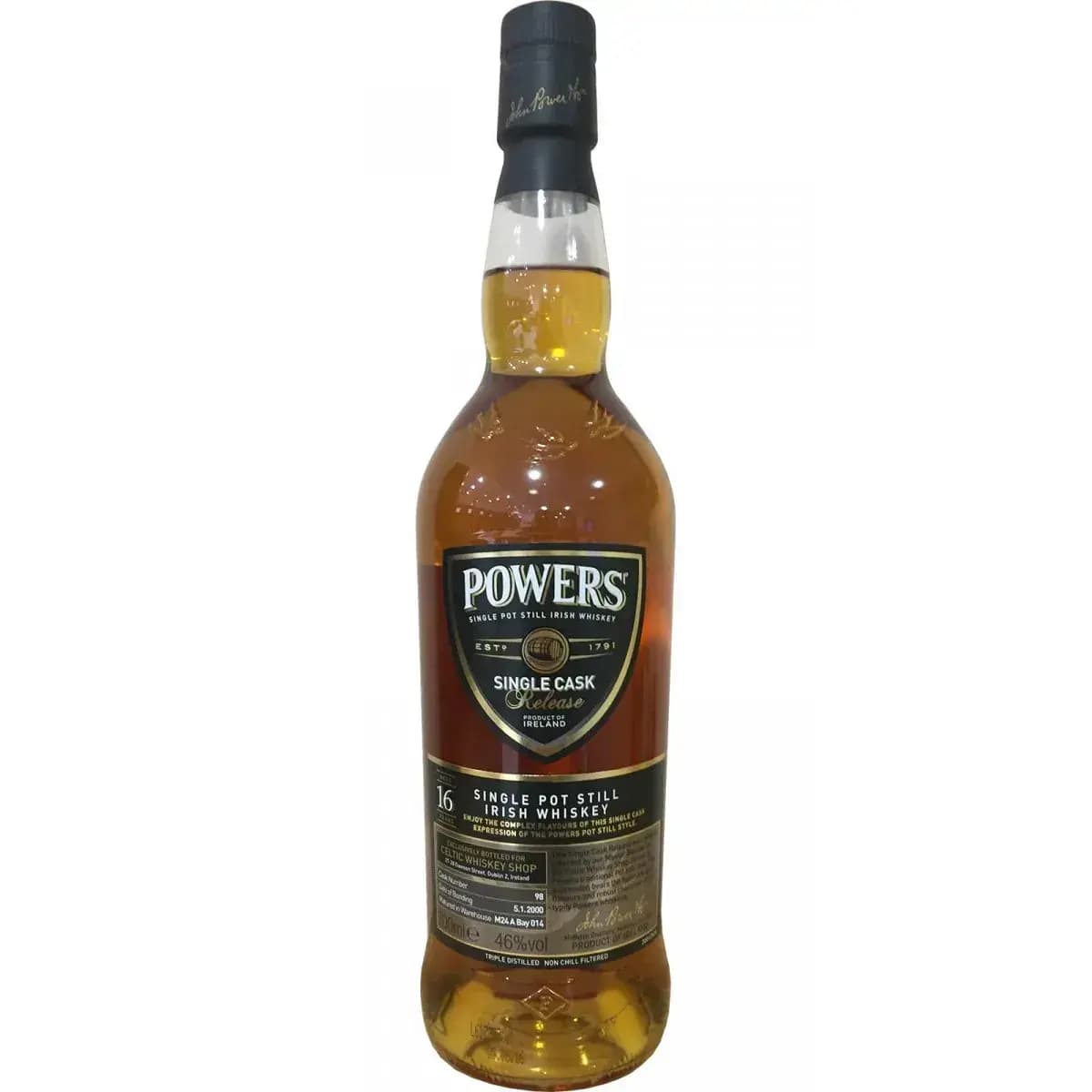 Powers 2000 Single Cask Release Cask Nr.98 16 Years Old