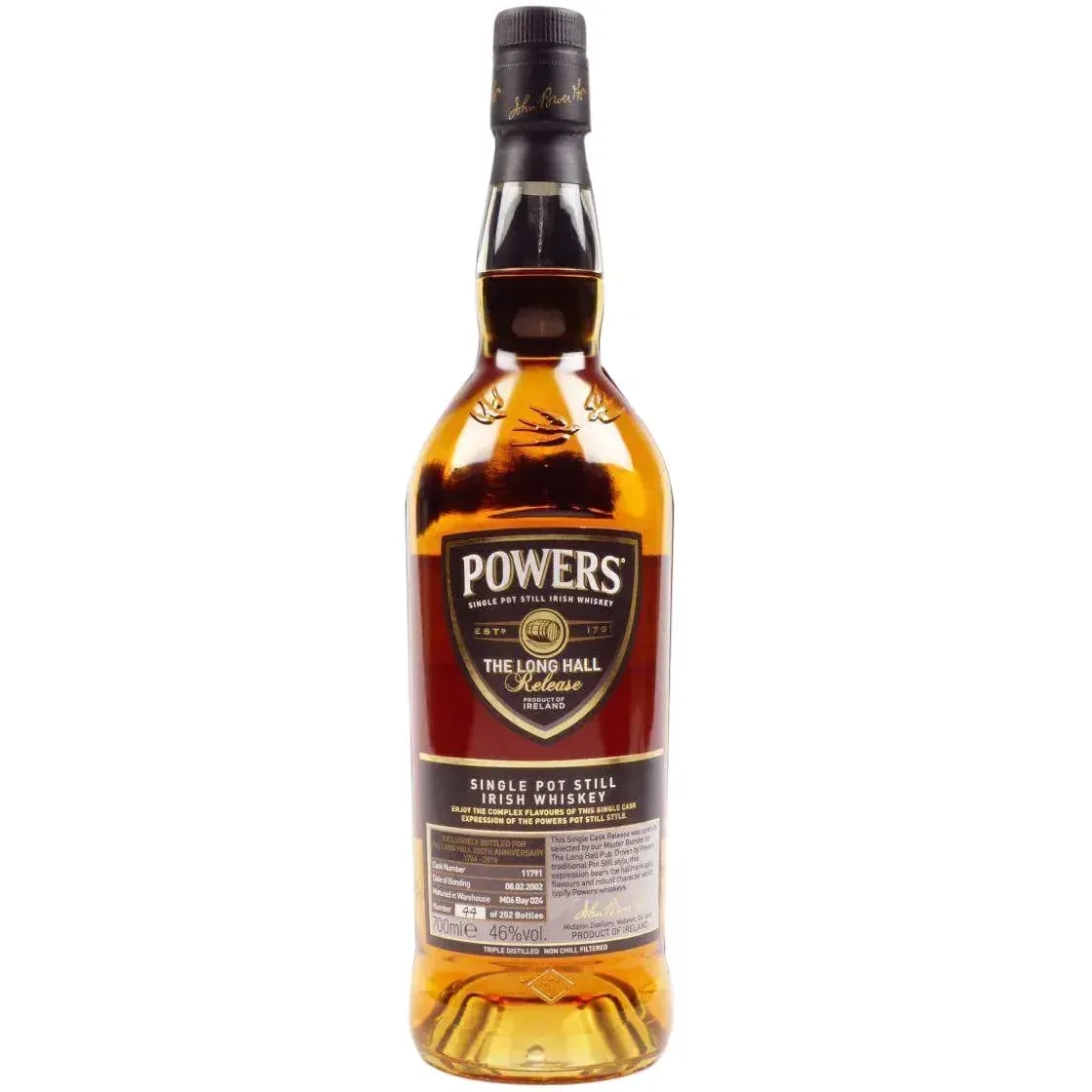 Powers 2002 The Long Hall Release Cask Nr.11791