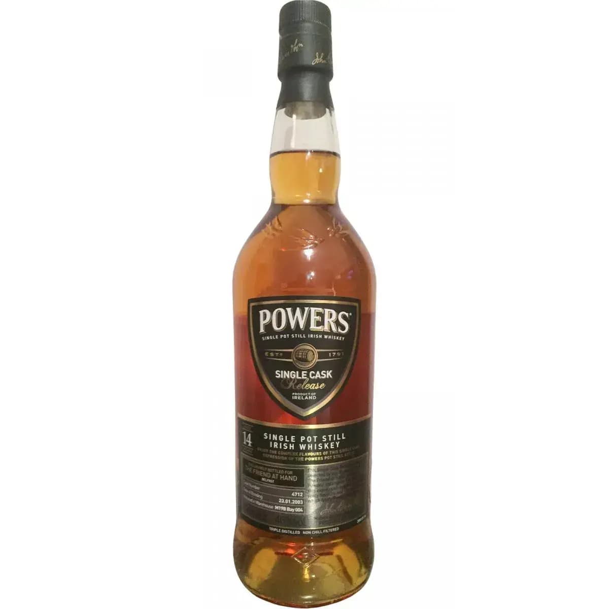 Powers 2003 Single Cask Release Cask Nr.4712 14 Years Old