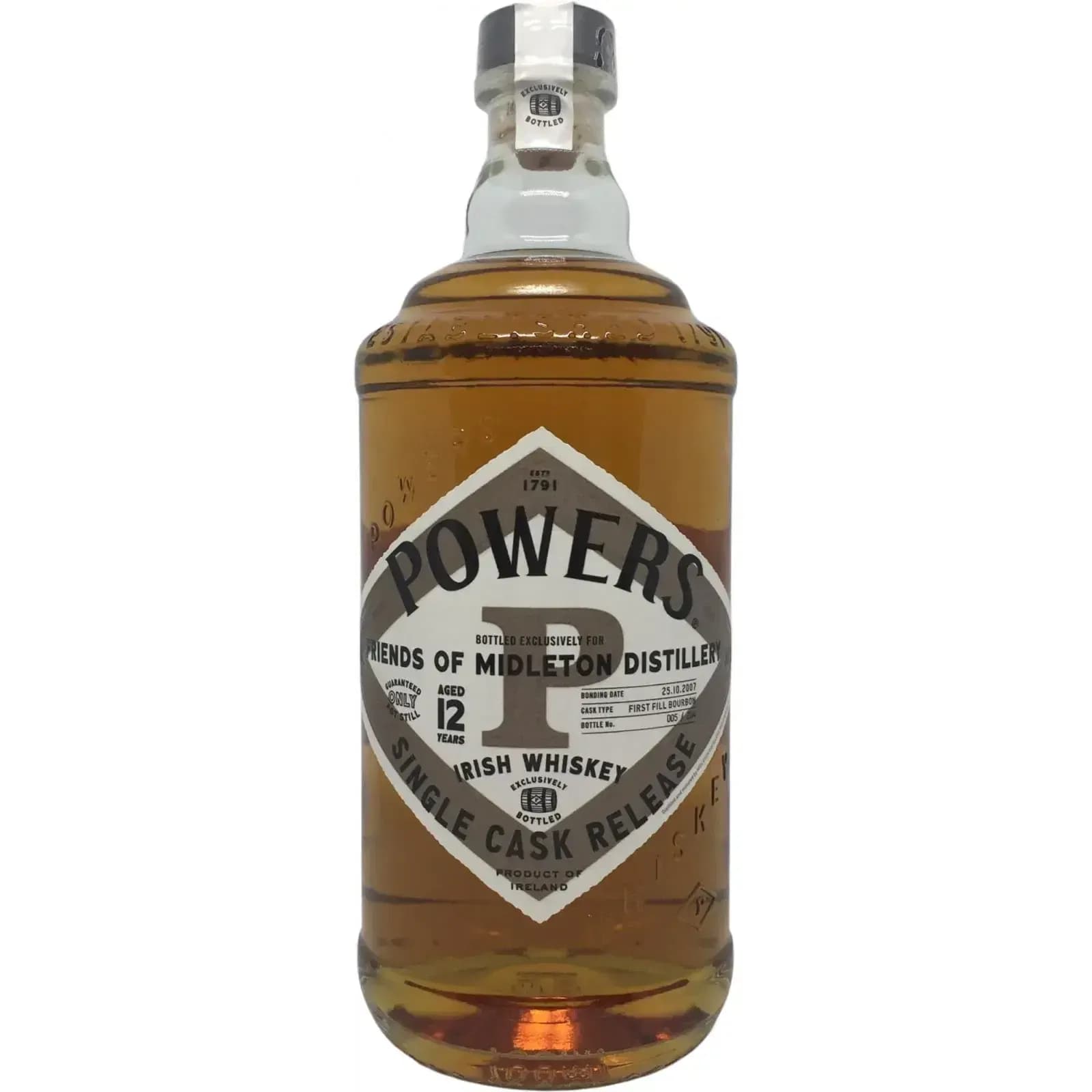 Powers 2007 Single Cask Release Cask Nr.151316 12 Years Old