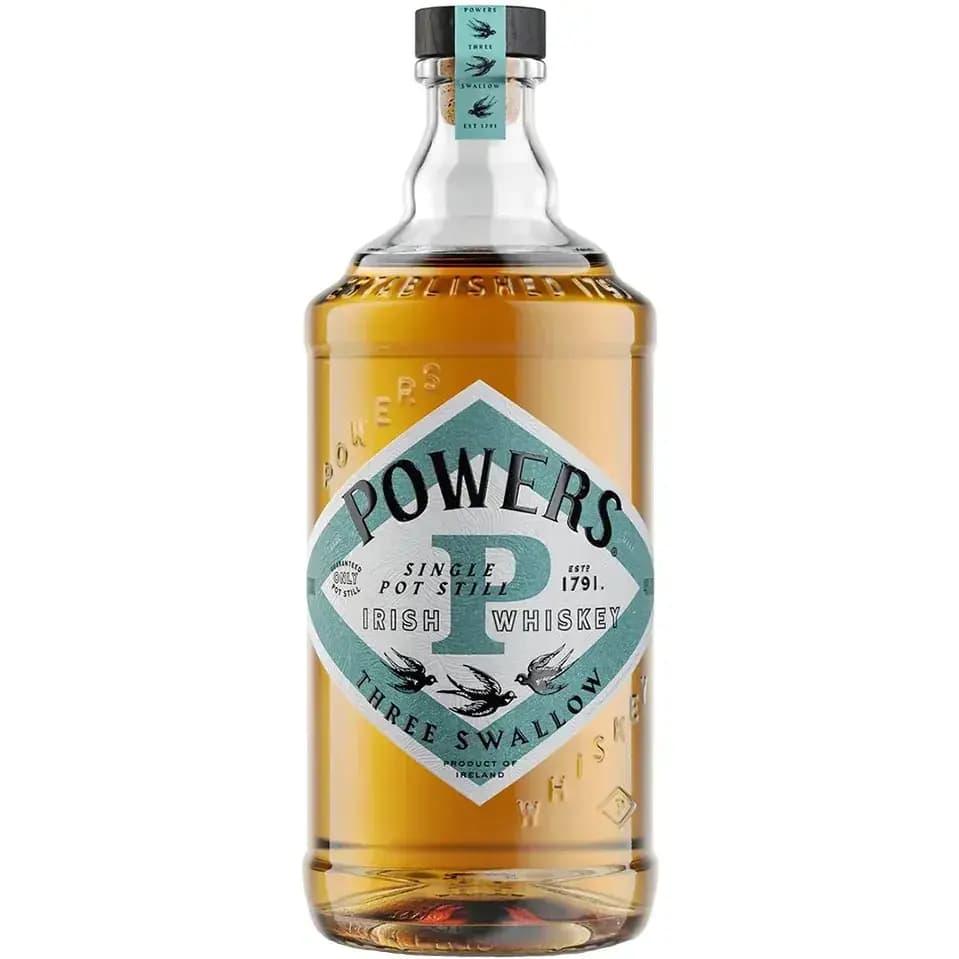 Powers Three Swallow Irish Whiskey
